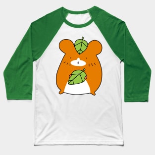 Leaf Hamster Baseball T-Shirt